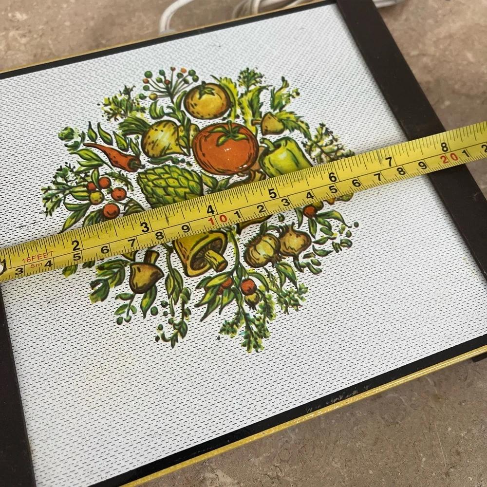 Vintage Spice of Life Warm-O-Tray Food Warmer